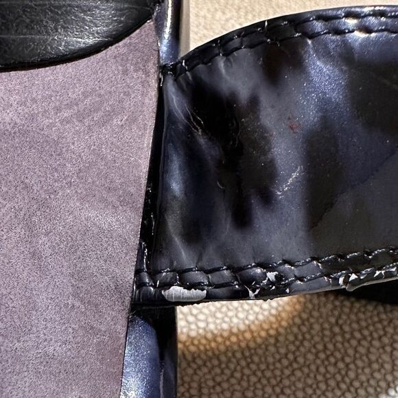 Donald Pliner Patent Leather
Electric Ankle Cuff Sandal/Heel Shoe
Stiletto sz:8M - Picture 10 of 14